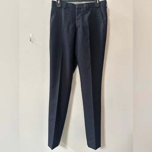 NWT Men's The Kooples Slim Fit Wool Suit Dress Pants.European size 44. US 28
